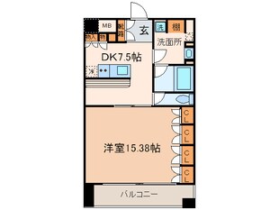 セントレイクセレブ代官町の物件間取画像